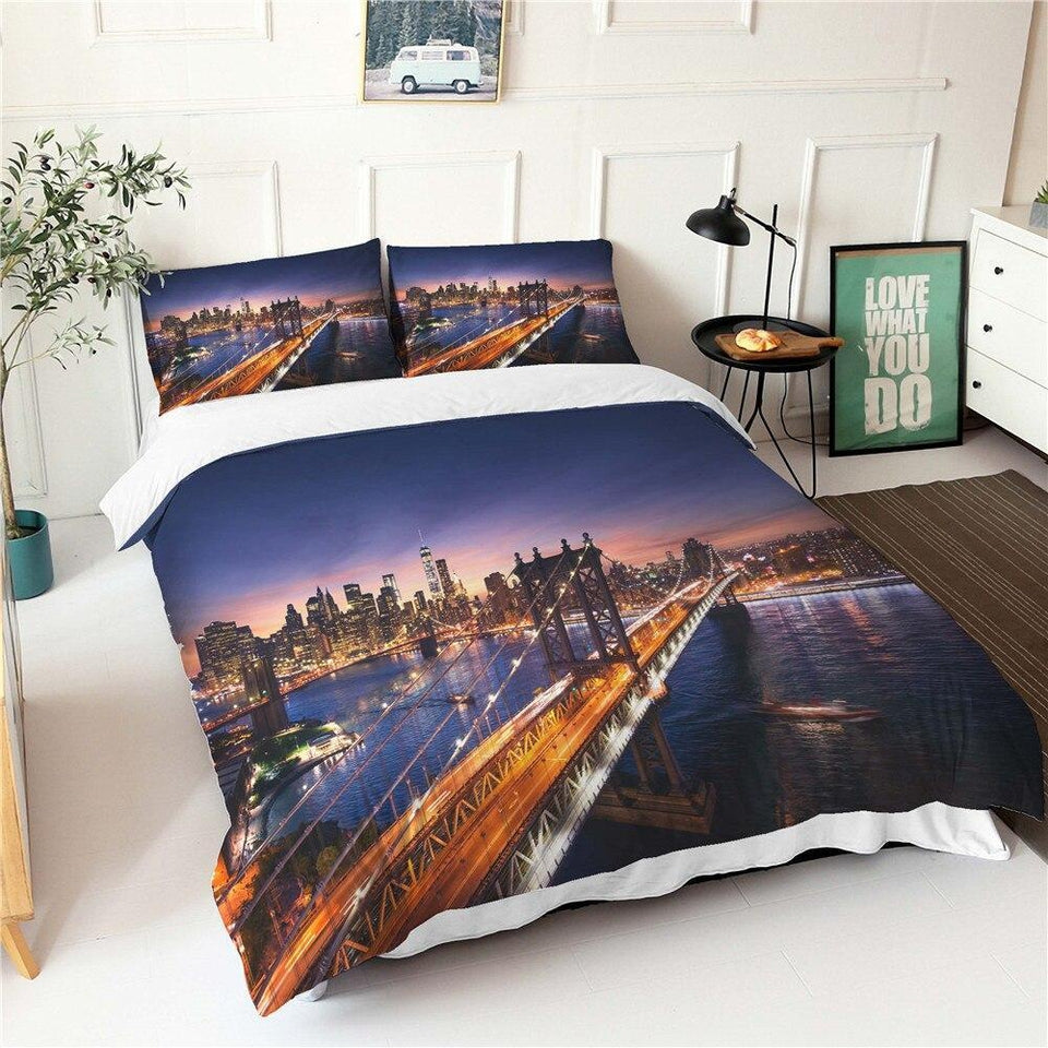 New York bedspread